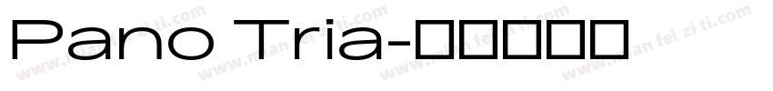 Pano Tria字体转换